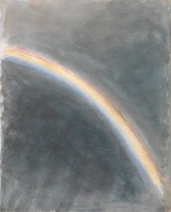 Luchtstudie met Regenboog door John Constable