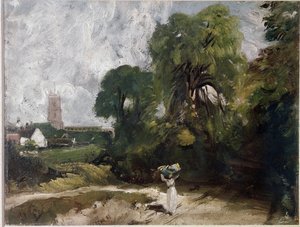 Stoke-by-Nayland door John Constable