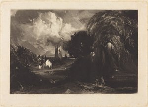 Stoke-by-Neyland door John Constable