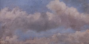 Studie van wolken, ca. 1821 door John Constable