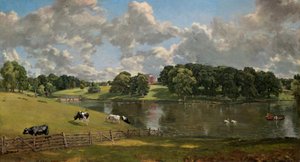 Wivenhoe Park, Essex, 1816 door John Constable