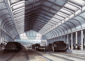 Bath Station, Somerset, 1846