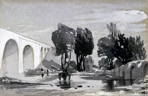 Blythe Viaduct, Hampton-in-Arden, ca. 1838 door John Cooke Bourne