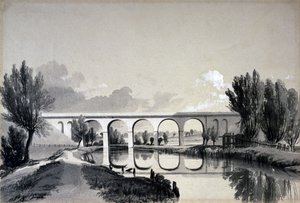 Colne Viaduct, Watford, Hertfordshire, 5 juni 1837