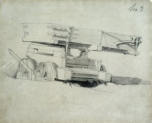 Aannemers die wagons kantelen, nr.3, 1830s