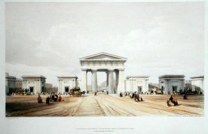 Ingangsportiek, Euston Grove Station, uit 