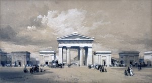 Euston Arch, april 1838