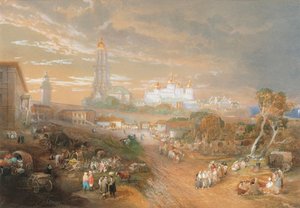 Kiev Pechersk Lavra door John Cooke Bourne
