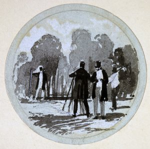 Nivelleren, London & Birmingham Railway, ca. 1838 door John Cooke Bourne