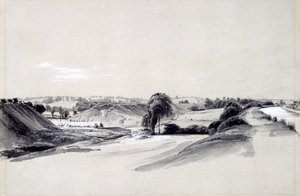 Het maken van een dijk, Bugbrooke, 10 juli 1837