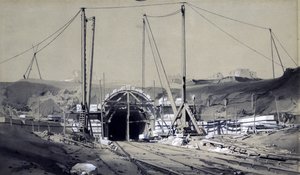 Primrose Hill Tunnel, april 1837
