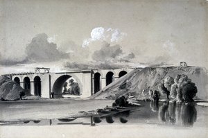 Sherbourne Viaduct, nabij Coventry, 27 juli 1837