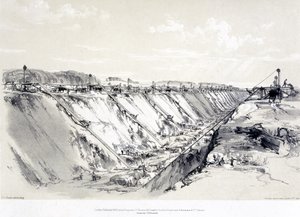 Tring Cutting, 19 juni 1837 door John Cooke Bourne