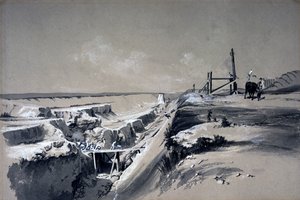 Tring Cutting, Hertfordshire, 1830s