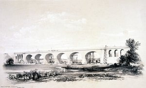 Wolverton Viaduct, augustus 1837