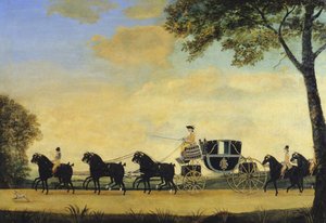 De Koets van de Markies van Bath door John Cordrey