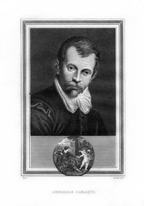 Annibale Carracci, Italiaanse barokschilder, 1825 door John Corner