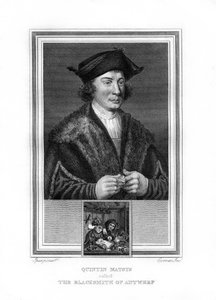 Quentin Matsys, schilder in de Vlaamse traditie, 1825