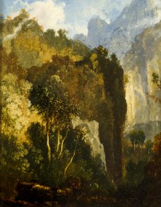 Landschap door John Crawford (attr.to) Wintour