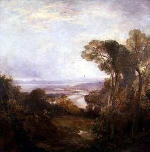 De stad Perth vanuit het westen door John Crawford Wintour