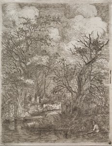Achterkant van de Molens, ca. 1812-1813 door John Crome