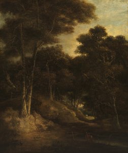 Landschap - Rand van een bos, ca. 1800-20 door John Crome