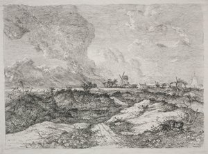 Mousehold Heath, c. 1810-13 door John Crome