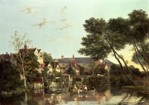 Norwich Rivier, Middag, ca. 1812-19