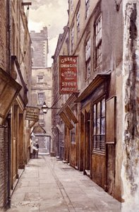 Botolph Alley, Londen door John Crowther