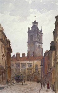 Kerk van St Giles zonder Cripplegate, City of London door John Crowther