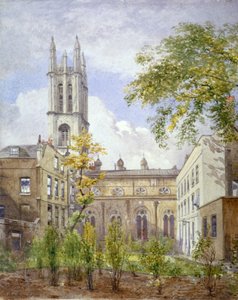 Kerk van St. Michael, Cornhill, City of London, 1882