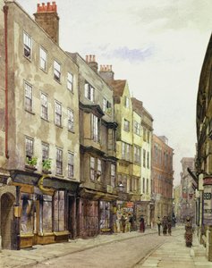 Holywell Street Kijkt Westwaarts, 1882 door John Crowther