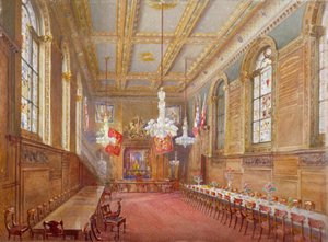 Interieur van de Vintners