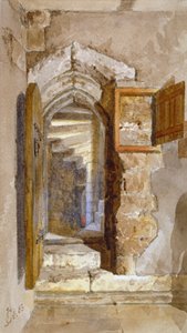 Interieur van de Zouttoren binnen de Tower of London door John Crowther