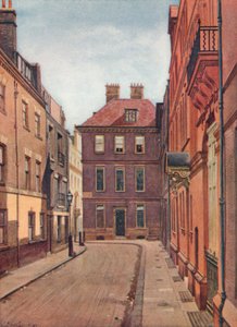 Judge Jeffreys House, Delahay Street, Westminster, Londen, ca. 1880