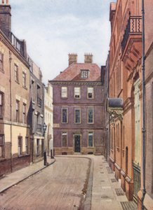 Verloren Londen: Huis van Rechter Jeffreys, Delahay Street, Westminster