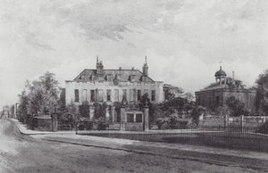 Verloren Londen: Stockwell Park House, vanuit Stockwell Park door John Crowther