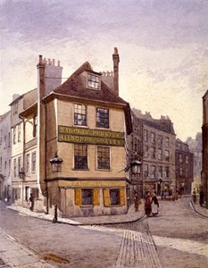 Northumberland Head Inn, Stepney, Londen, 1884 door John Crowther