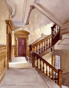 Huis van Sir Christopher Wren, Botolph Lane, Londen, 1886