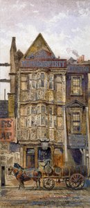 Huis van Sir Paul Pindar, Bishopsgate, City of London, 1879 door John Crowther