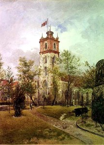 Zuidwest Uitzicht St. Giles, Cripplegate