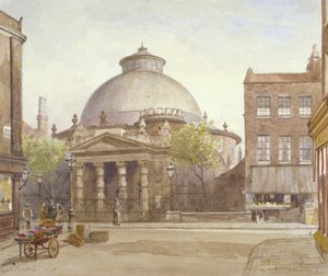 Spa Fields Chapel, Exmouth Street, Finsbury, Londen, 1886