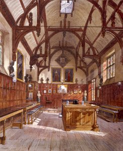 Staple Inn hal, Londen, 1882