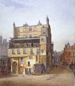Uitzicht op een huis, Cecil Street, Westminster, Londen, 1882