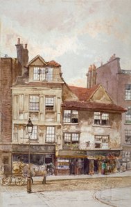 Uitzicht op nos 87-89 Drury Lane, Westminster, Londen, ca. 1880 door John Crowther