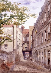 White Horse Inn, Fetter Lane, Londen, 1882 door John Crowther