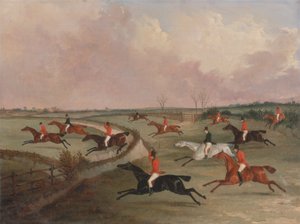 De Quorn Jacht in Volle Vaart: Tweede Paarden