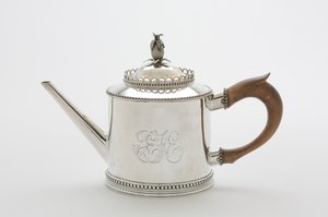 Theepot, c.1790 door John David
