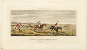 Symptomen van een Skurry, plaat drie uit The Leicestershire Hunt door John Dean Paul