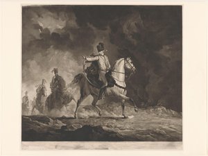 Portret van William John Kerr, graaf van Ancrum